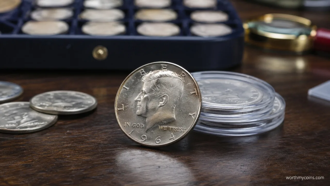 Top five valuable Kennedy Half Dollars featuring rare dates, mint errors, and collectible silver half dollar coins.