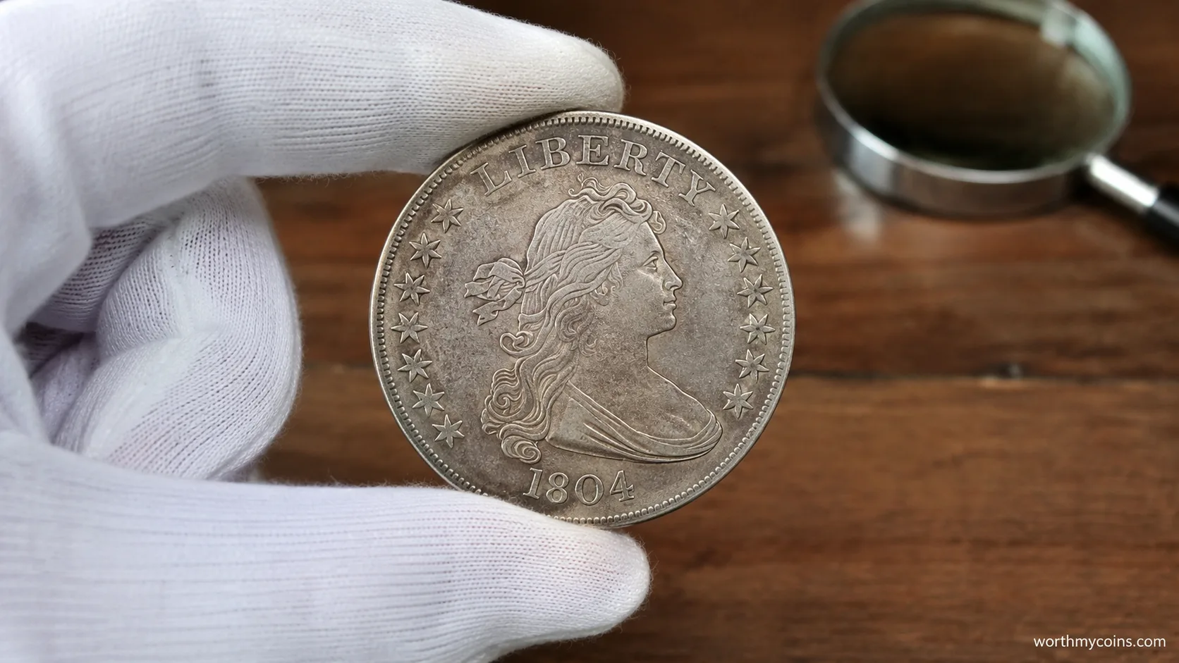 1796 Draped Bust Half Dollar with Small Eagle reverse, one of the most collectible early U.S. silver half dollars.
