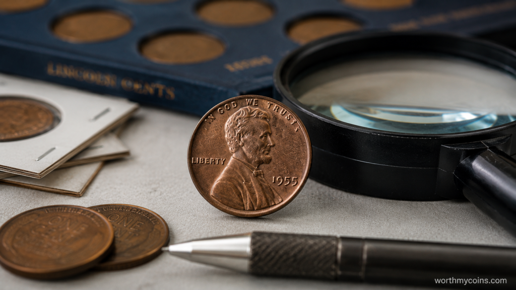 Comparison of genuine doubled die characteristics and machine doubling on a Lincoln cent