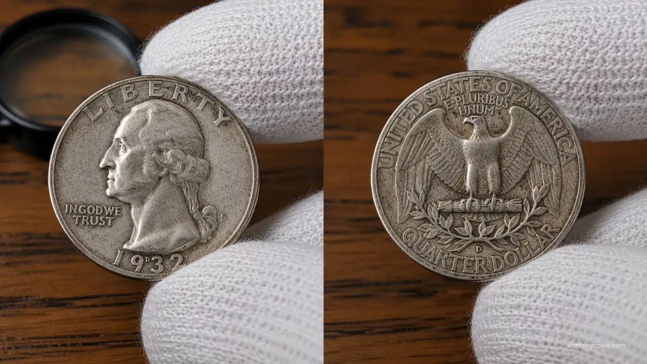 Collection of rare Washington Quarters featuring key dates, mint marks, and valuable collector coins