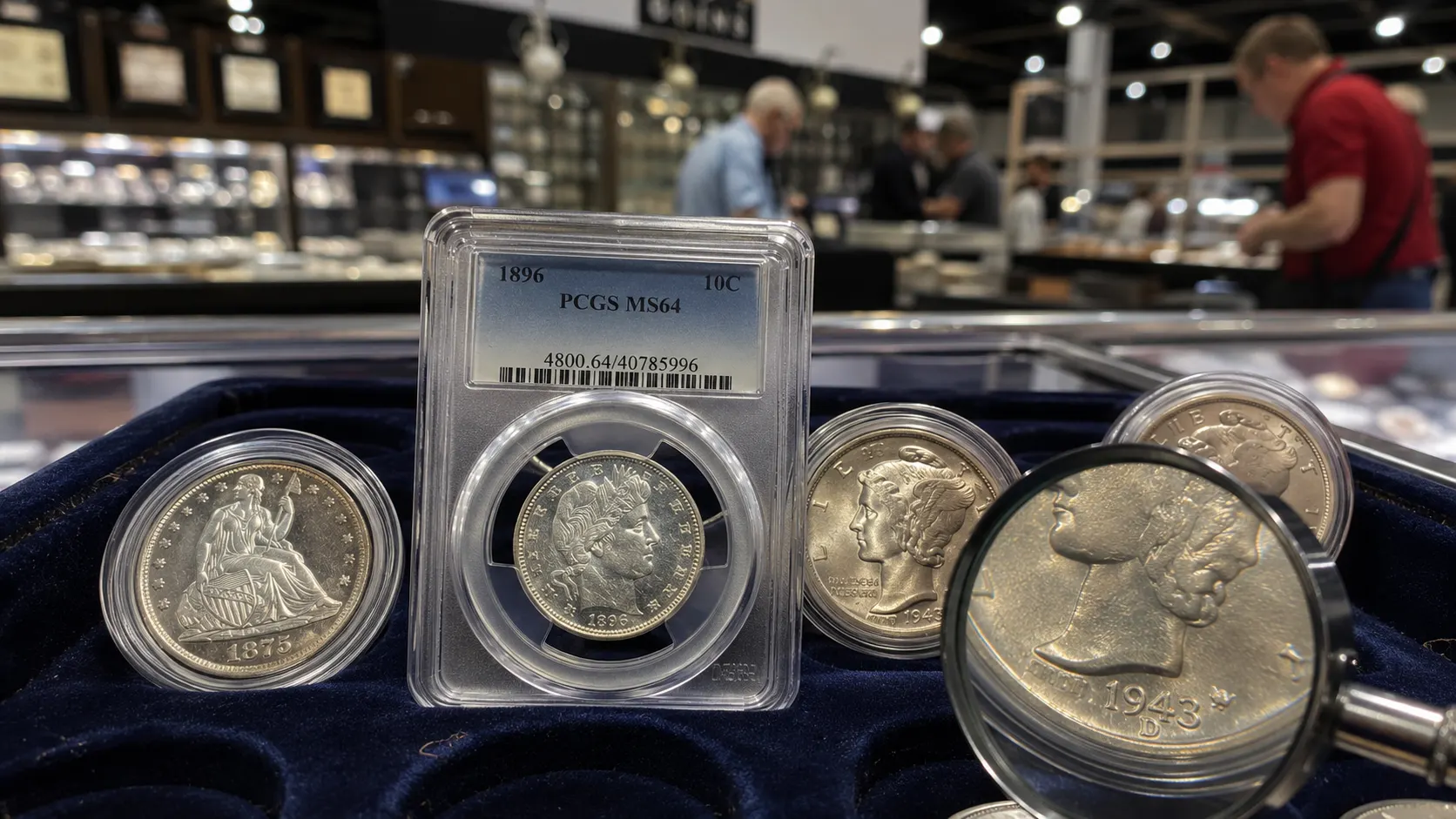 Top 10 silver dimes worth money including rare Barber and Mercury dimes that sold for record prices