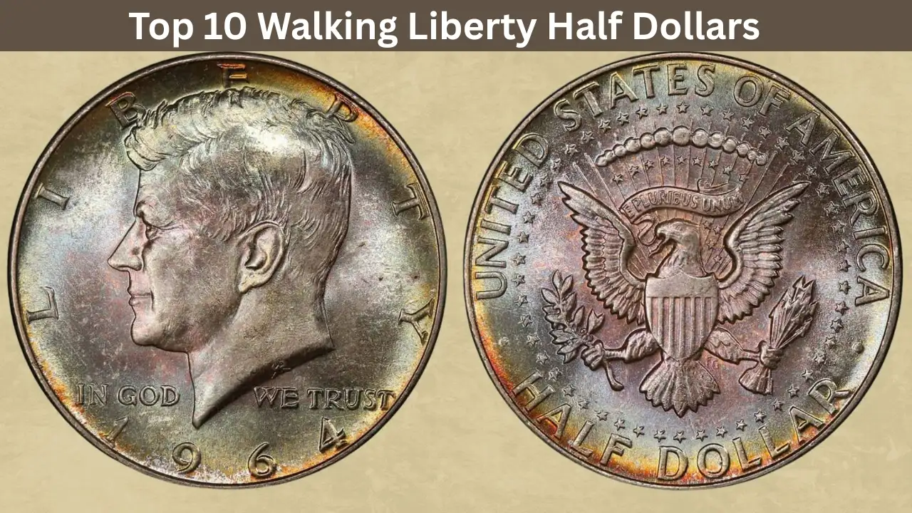 Rare Walking Liberty Half Dollars including key dates and valuable silver half dollar coins sought by collectors